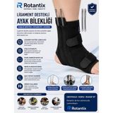 Ligament Destekli Ayak Bilekliği Bandajı - - Sakatlık - İyileşme - Çatlak Ve Kırık