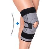 Ligament ve Patella Destekli Dizlik Ayarlanabilir Ortopedik Diz Desteği Spiral Balenli Diz Destek Bandajı