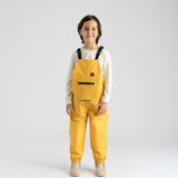 Ligenne Su Geçirmez Çocuk Yağmur Tulumu, Çıkarılabilir Polar Astarlı, Bantlı Dikişli | Pure Mustard (122-128)