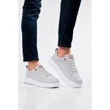 Liger Akıllı Bağcık Hafif Comfort Taban Günlük Erkek Sneaker Ayakkabı Bej