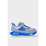 Liger Cırtlı Hafif Anatomik Taban Günlük Sneaker Çocuk Spor Ayakkabı Gri