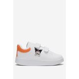 Liger Çocuk Kuromi Baskılı Cırtlı Unisex Spor Ayakkabı TURUNCU 9123