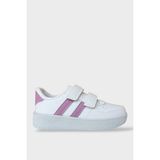Liger Lila-Beyaz Çocuk Sneaker Spor Ayakkabı Düz Taban Kullanımına Uygun - Lila - Beyaz
