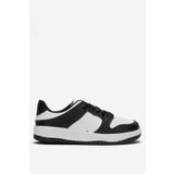 Liger Unisex Bağcıklı Spor Sneaker Ayakkabı BEYAZ - SİYAH 7446