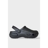 Liger Unisex Comfort Medikal Hemşire Sabo Terlik Siyah - Siyah