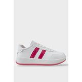 Liger Unisex Düz Hafif Taban Günlük Sneaker Ayakkabı BEYAZ - FUŞYA - Beyaz - Fusya