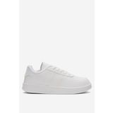 Liger Unisex Düz Hafif Taban Günlük Sneaker Ayakkabı BEYAZ