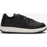 Liger Unisex Düz Hafif Taban Günlük Sneaker Ayakkabı SİYAH