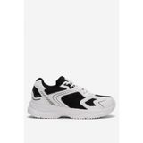 Liger Unisex Faylon Taban Bağcıklı Spor Ayakkabı BEYAZ SİYAH 7330