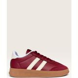 Liger Unisex Rahat Hafif Spor Ayakkabı Bordo - Krem