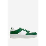 Liger Unisex Spor Sneaker Ayakkabı BEYAZ - YEŞİL - Beyaz - Yeşil