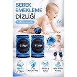 Liggo 6-14 Ay Bebek Emekleme Dizliği Bebek Dizliği Çocuk Dizliği Bebek Koruyucu Dizlik - Mavi