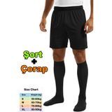 Liggo Halısaha Futbol Şortu Futbol Çorabı Forma Şortu Antrenman Şortu Çorabı