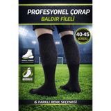 Liggo Profesyonel Futbol Maç Çorabı Baldır Fileli Tozluk Konç Halısaha Çorabı