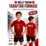 Liggo Türkiye Milli Takım Çocuk Forması Tek Üst Türkiye Forması