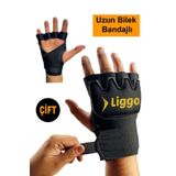 Liggo Ufc Boks Eldiveni Bilek Bandajlı Mma Eldiveni Torba Eldiveni Antrenman Eldiveni