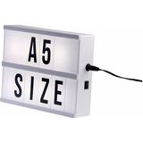 Light Box A5 Boyutlu Lightbox Işıklı Pano Dekoratif LED Aydınlatma