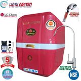 Light Gastro Kırmızı Beyaz Pompalı 8 Litre 5 Filtre 10 Aşama Su Arıtma Cihazı