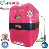 Light Gastro Kırmızı Siyah 12 Litre 7 Filtre 14 Aşama Su Arıtma Cihazı