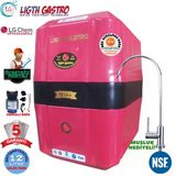 Light Gastro Kırmızı Siyah Pompalı Montaj Dahil 12 Litre 7 Filtre 14 Aşama Su Arıtma Cihazı
