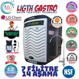 Light Gastro Plus Beyaz Siyah Pompalı Montaj Dahil 12 Litre 7 Filtre 14 Aşama Su Arıtma Cihazı