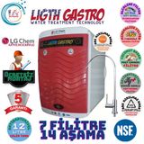 Light Gastro Plus Kırmızı Beyaz Montaj Dahil 12 Litre 7 Filtre 14 Aşama Su Arıtma Cihazı