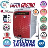 Light Gastro Plus Kırmızı Beyaz Pompalı 12 Litre 7 Filtre 14 Aşama Su Arıtma Cihazı