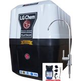 light gastro Pompalı Platınum Special 10 Litre 7 Filtre 14 Aşama Gümüş Iyon & Mineral & Alkali Filtreli 90 Gpd Nano Membranlı Su Arıtma Cihazı
