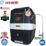 Light Gastro Siyah Beyaz Montaj Dahil 12 Litre 7 Filtre 14 Aşama Su Arıtma Cihazı
