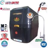 Light Gastro Siyah Pompalı 8 Litre 5 Filtre 10 Aşama Su Arıtma Cihazı