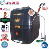Light Gastro Siyah Pompalı Montaj Dahil 8 Litre 5 Filtre 10 Aşama Su Arıtma Cihazı