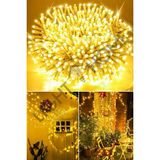 Light Home 80 LED 10 Metre Pilli Gün Işığı Işık Zinciri Bahçe Balkon Teras Süs Aydınlatma, Dekoratif Peri Led, Parti Düğün Noel Oda Dekoru, Enerji Tasarruflu