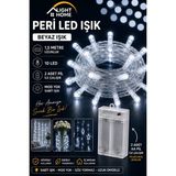 Light Home Kablolu LED Işık Zinciri Beyaz Dekoratif LED Aydınlatma Oda Duvar Yatak Odası Parti Yılbaşı Süsü 1,5 Metre 10 LED