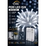 Light Home Kablolu LED Işık Zinciri Beyaz Dekoratif LED Aydınlatma Oda Duvar Yatak Odası Parti Yılbaşı Süsü 3 Metre 20 LED