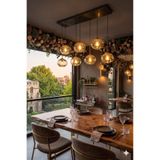 LİGHT HOUSE Bulut Model 7'li Modern Yemek Masası Sarkıt Avize
