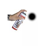Light Mat Siyah Akrilik Takviyeli Sprey Boya 250 Ml Siyah