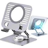 Light Nova Metal Stand 360° Dönebilen Tablet ve Laptop Standı / 4-12.9 Inch Uyumlu/ Ayarlanabilir Yükseklik