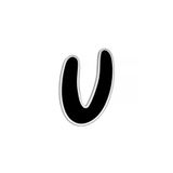 LIGHT PLUS NINE Rozet Harf / U