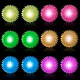 Light Up Bouncy Balls, 6,5 cm Glow in The Dark Party Favor for Kids Yetişkinler Stres Giderici, LED Yanıp Sönen Yumuşak Başak Topları Hediyeler için Toplu Oyuncaklar Okul Ödülleri