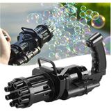 Lightcrop Pilli Köpüklü Oyuncak Köpük Makinesi Tabancası Bubble Machine + Baloncuk Likiti Siyah 500 ml