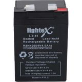 Lightex Lt-44 4V 4AH Bakımsız Işıldak Aküsü