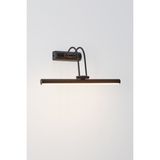 Lighting Art Store Pil Ile Çalışan Tablo Aydınlatması, Ayna, Banyo Dekoratif Aydınlatma 50CM Kumandalı 3000K -65000K - 6500K Beyaz Işık - Siyah