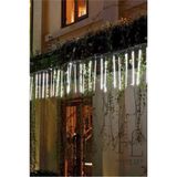 Lıghtıngx 8 Tüp Beyaz Meteor Led Işık Yağmur Işıkları Eklenebilir Ip65 Dış Mekan Dekoratif Süs