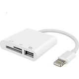 Lightning iPhone iPad to Kart Okuyuculu USB Kamera Adaptör AL2473