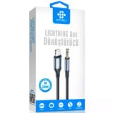 Lightning To Aux Dönüştürücü Kablo - İphone Kulaklık Çevirici Arbaks Arb-515