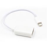 LİGHTNİNG TO DİŞİ USB OTG KABLO İOS 13 VE ÜZERİ