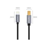 Lightning To Mıdı Usb-B iPad Uyumlu Müzik Enstrüman Kablosu - 1 GB - 00-Siyah - Beyaz - Option-1