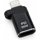Lightning To Type-C Şarj Çevirici Adaptör PD30W 60W Hızlı Şarj Destekli Usb-C To Lightning Dö - Çok Renkli
