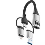 Lightning Type-C Usb To Aux Zr1206