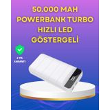 Lightning ve Type-C Girişli 50000mAh Powerbank